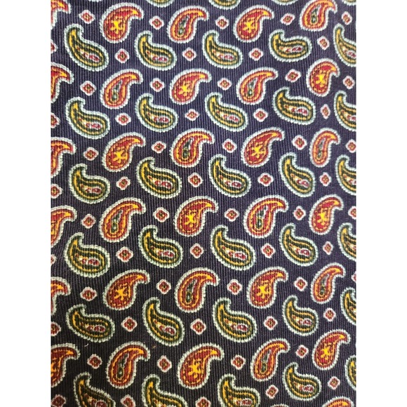 VTG Tommy‎ Hilfiger Paisley Skirt Size 12 Front Flat Pockets Y2K design Preppy - Picture 3 of 10